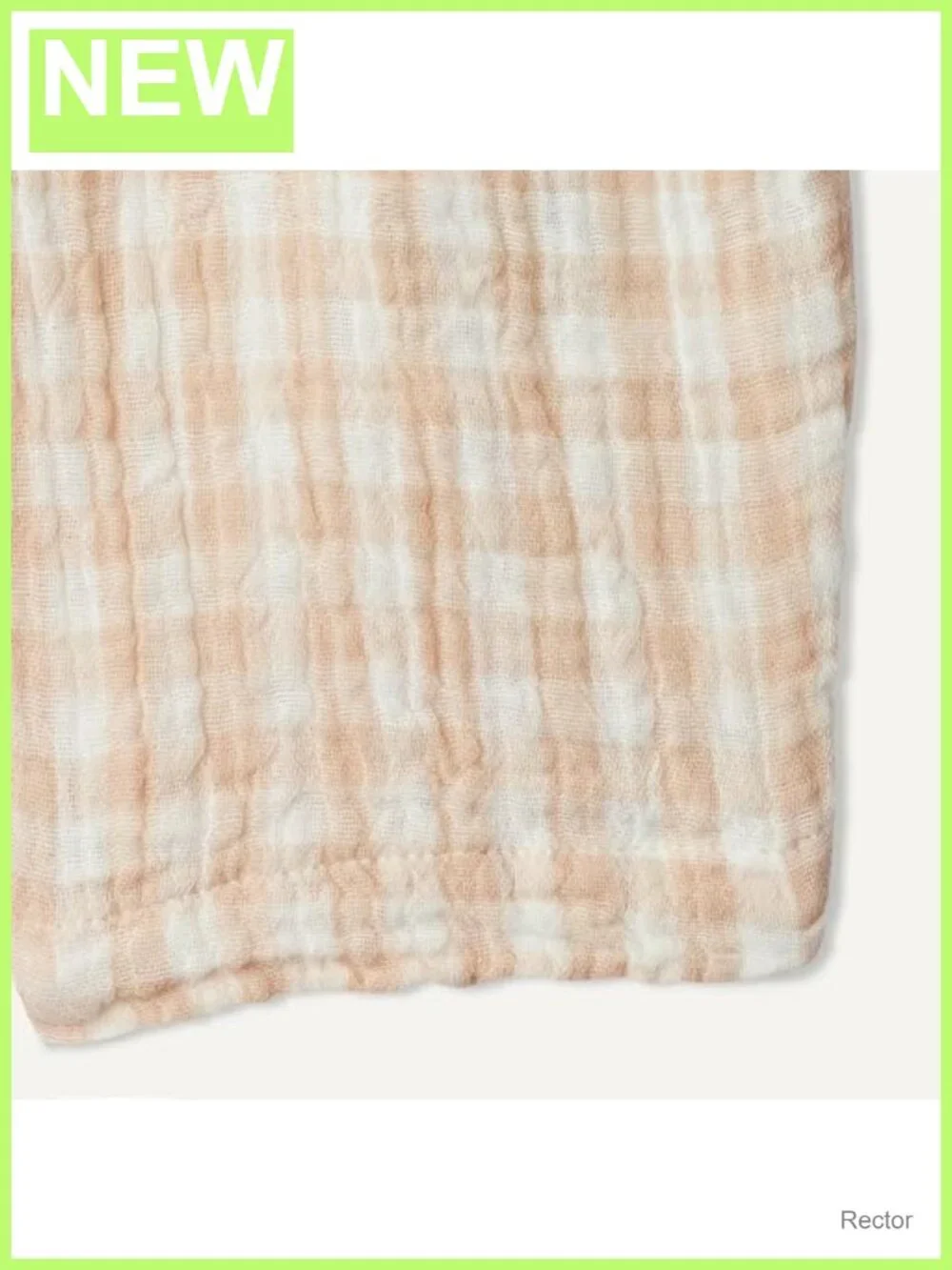 N/A lightweight gingham